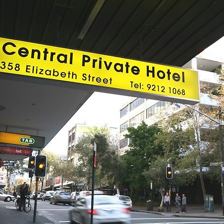 Central Private Hotel Sydney Eksteriør billede