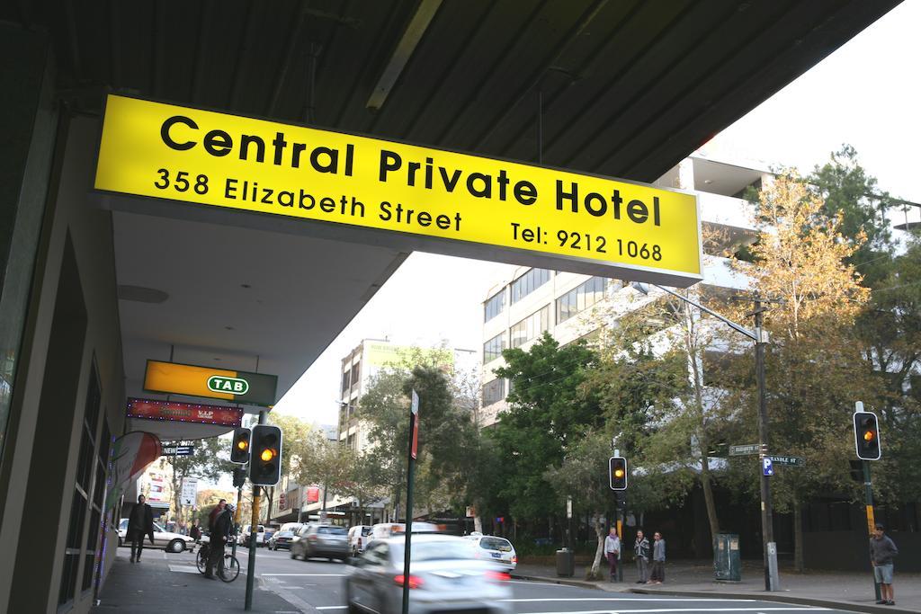 Central Private Hotel Sydney Eksteriør billede