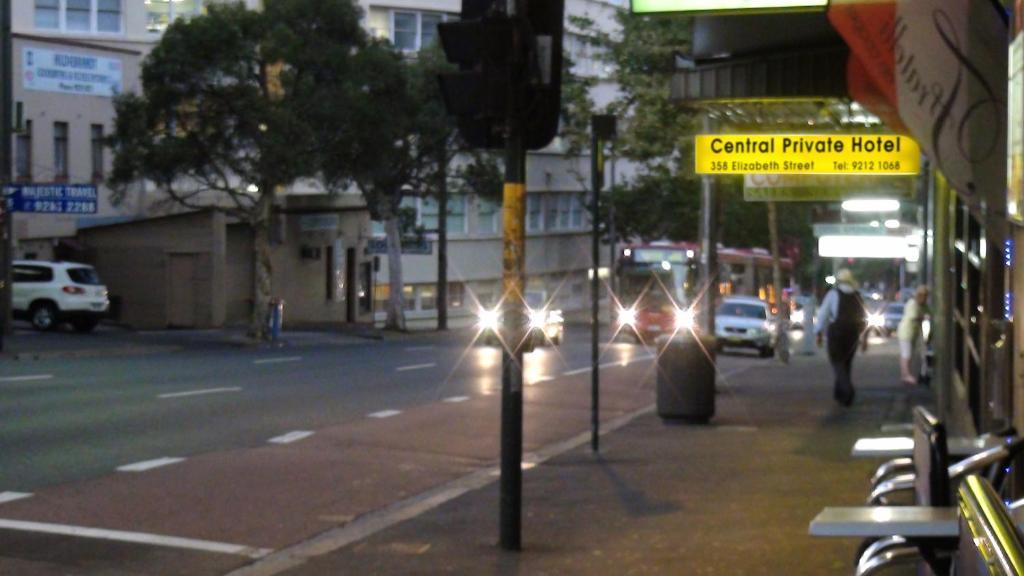 Central Private Hotel Sydney Eksteriør billede